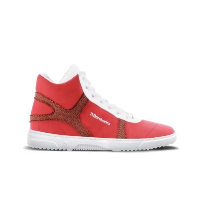 Be Lenka Skor Hifly Röda / Vita - Barebarics Sneakers Herr SE-033390 Sverige